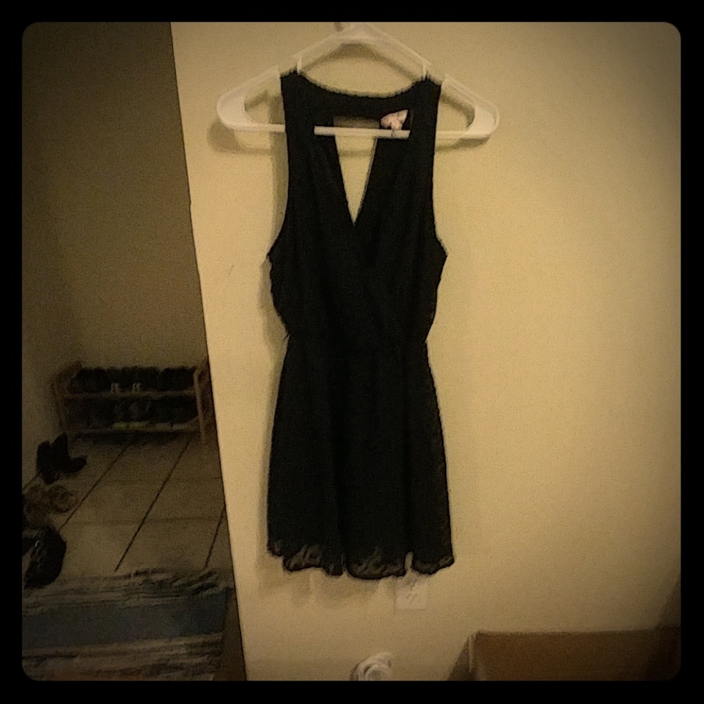 Candies junior size S sexy little black dress